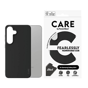 CARE by PanzerGlass® FEARLESSLY FASHIONABLE Handy-Cover für SAMSUNG Galaxy S25+ schwarz von CARE by PanzerGlass®