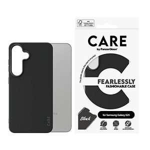 CARE by PanzerGlass® FEARLESSLY FASHIONABLE Handy-Cover für SAMSUNG Galaxy S25 schwarz von CARE by PanzerGlass®