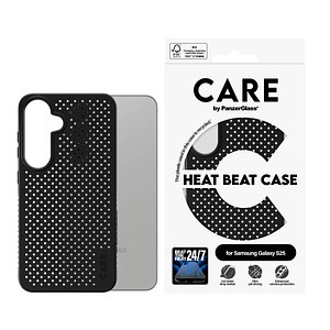 CARE by PanzerGlass® HEAT BEAT Handy-Cover für SAMSUNG Galaxy S25 schwarz von CARE by PanzerGlass®