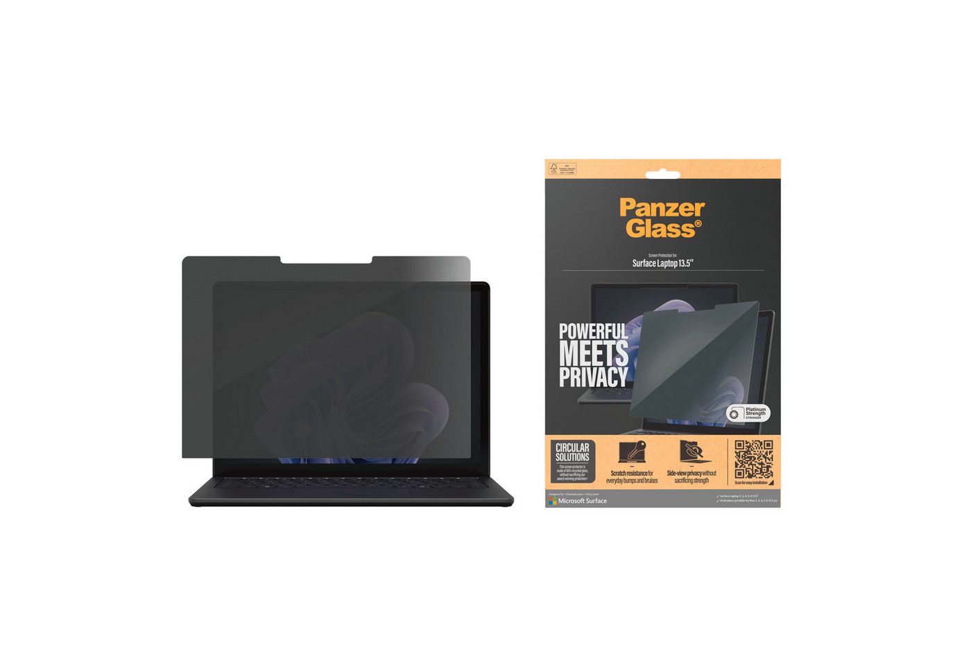 CARE by PanzerGlass Displayschutzfolie Privacy Filter Screen Protector für Microsoft Laptop 13,5 2nd/3rd/4th/5th/6th Edition, Displayschutz, Schutzfolie, Blickschutz, kratz- & stoßfest CARE by PanzerGlass Displayschutzfolie Privacy Filter Screen Protector für Microsoft Laptop 13,5 2nd/3rd/4th/5th/6th Edition, Displayschutz, Schutzfolie, Blickschutz, kratz- & stoßfest von CARE by PanzerGlass