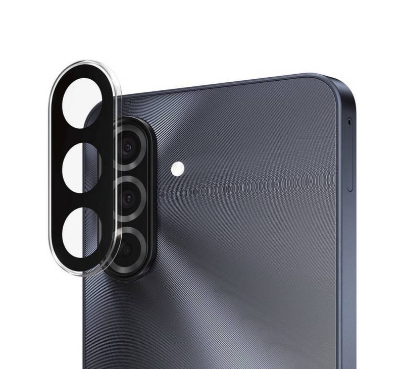 CARE by PanzerGlass Displayschutzglas Hoops Camera Lens Protection für Samsung Galaxy A26 5G, Displayschutzfolie, Schutzfolie, Bildschirmschutz, kratz- & stoßfest von CARE by PanzerGlass