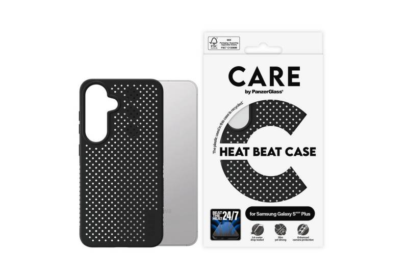 CARE by PanzerGlass Handyhülle Heat Beat Case für Samsung Galaxy S25 Plus, Backcover, Schutzhülle, Handyschutzhülle, Case, Schutzcase, stoßfest von CARE by PanzerGlass