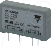 RP1A40D5 - Solid-State-Relais, Ust.= 3-32VDC,Ulast=24-480V von CARLO GAVAZZI