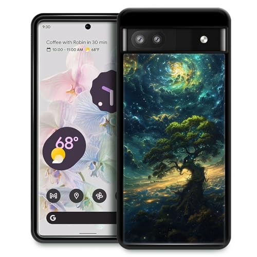 CARLOCA Kompatibel mit Google Pixel 7A Hülle mit hellem Gemälde Baum Stern Muster Ultra Schutz Stoßfest Weich Silikon TPU rutschfeste Rückseite für Google Pixel 7A CARLOCA Kompatibel mit Google Pixel 7A Hülle mit hellem Gemälde Baum Stern Muster Ultra Schutz Stoßfest Weich Silikon TPU rutschfeste Rückseite für Google Pixel 7A von CARLOCA
