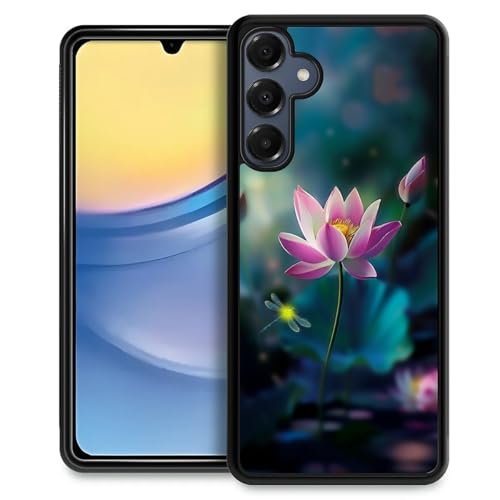 CARLOCA Kompatibel mit Samsung Galaxy A16 Hülle, für Mädchen, modisches Grafikdesign, stoßfest, kratzfest, Fallschutz für Samsung Galaxy A16, Lotusblumen, Libellen CARLOCA Kompatibel mit Samsung Galaxy A16 Hülle, für Mädchen, modisches Grafikdesign, stoßfest, kratzfest, Fallschutz für Samsung Galaxy A16, Lotusblumen, Libellen von CARLOCA