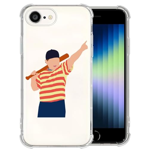 CARLOCA Kompatibel mit iPhone 16e Hülle für Mädchen, transparent mit Design, Kunststoff, stoßfest, TPU-Stoßdämpfer, Schutzhülle für iPhone 16e, Baseball-Kampfjunge-Muster CARLOCA Kompatibel mit iPhone 16e Hülle für Mädchen, transparent mit Design, Kunststoff, stoßfest, TPU-Stoßdämpfer, Schutzhülle für iPhone 16e, Baseball-Kampfjunge-Muster von CARLOCA