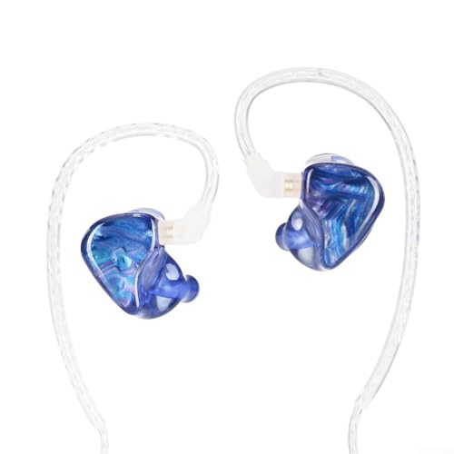CARMOTTER Anspruchsvoller Klang in kompaktem Design. Die Vorteile von Dual-Treibern in stilvollen Ohrhörern (Blau) von CARMOTTER