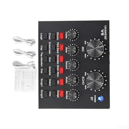Leichte und tragbare V8-Soundkarte für Rundfunk, Handy, Computer von CARMOTTER