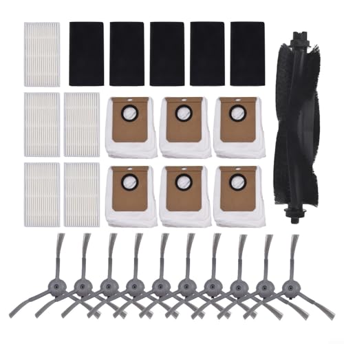 Staubsauger-Ersatzteil-Set für Clean L50, L50 SES, L60 und L60 für Hybridmodelle, Rollenbürste, Seitenbürste, Filter, Staubbeutel (B) von CARMOTTER