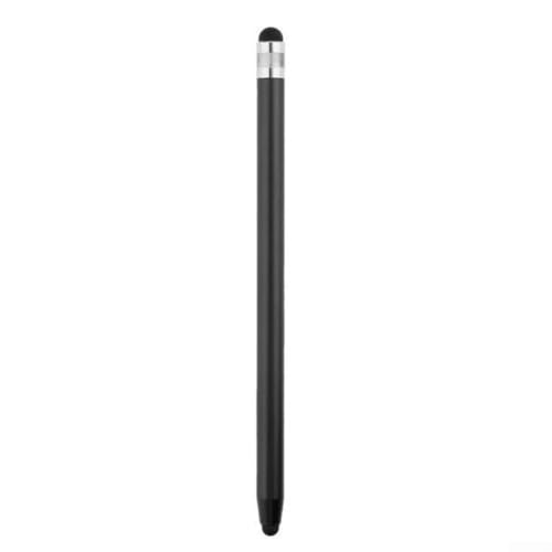Stylus-Stift mit Silikonspitze, Touchscreen-Genauigkeit, keine Fingerabdrücke, mehrere Farben zur Auswahl (schwarz) von CARMOTTER