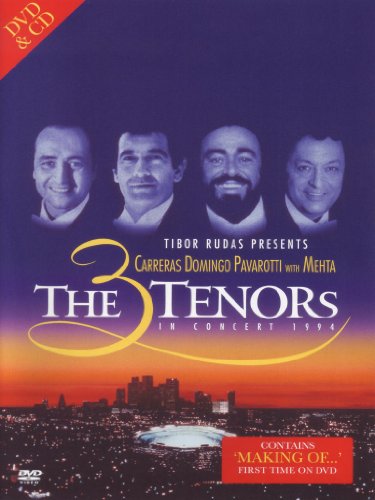Die drei Tenöre - In Concert 1994 (+ CD) [2 DVDs] von CARRERAS/DOMINGO/PAVAROTTI