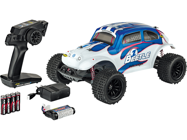 CARSON 1:10 VW Beetle FE 2.4G 100% RTR Spielzeugmodell, Mehrfarbig von CARSON