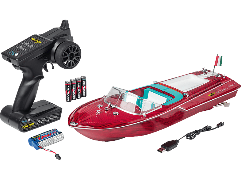 CARSON Bella Luisa 2.4G 100% RTR R/C Spielzeugboot, Mehrfarbig CARSON Bella Luisa 2.4G 100% RTR R/C Spielzeugboot, Mehrfarbig von CARSON