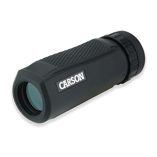 Carson BlackWave 10x25mm Monokular, wasserdicht und robust (WM-025) von Carson