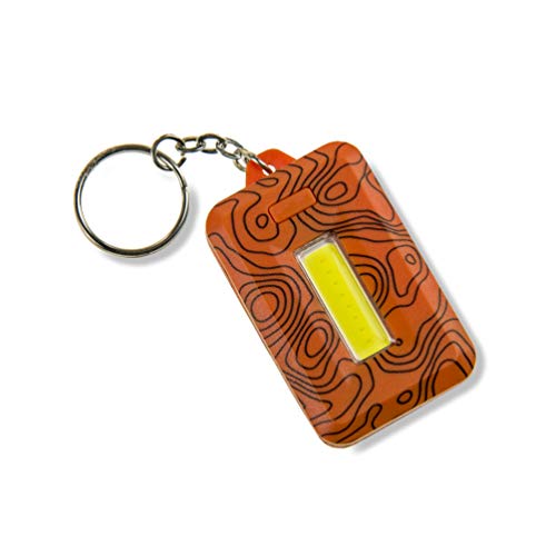Carson COB LED Schlüsselanhänger-Taschenlampe mit Stroboskop Modus (KL-10OR) von Carson