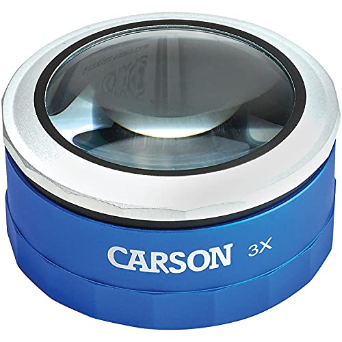 Carson MT-33 MagniTouch 3x Standlupe mit über Berührung aktivierter LED von CARSON