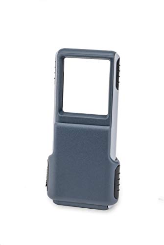 Carson MiniBrite 3x Taschenlupe mit Schutzhülle und LED (PO-25) von CARSON