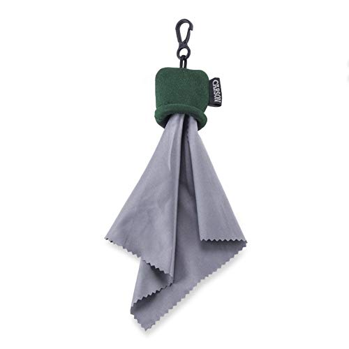 Carson Stuff-It Mikrofaser Reinigungstuch, 15,9 x 15,9 cm - Grün (SN-40GRAM) von Carson