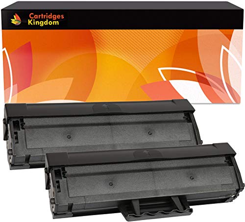 Cartridges Kingdom 2x MLT-D101S Schwarz Toner kompatibel für Samsung ML-2160 ML-2161 ML-2162 ML-2164W ML-2165 ML-2165W ML-2168 ML-2168W SCX-3400 SCX-3405 SCX-3405FW SCX-3405W SCX-3405F SF-760P SF-761P von CARTRIDGES KINGDOM