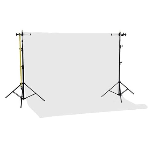 Caruba Heavy Duty Background Suspension System Kit Pro - Stabiles Studioaufhängesystem für 2,75m breite Hintergrundrollen von CARUBA