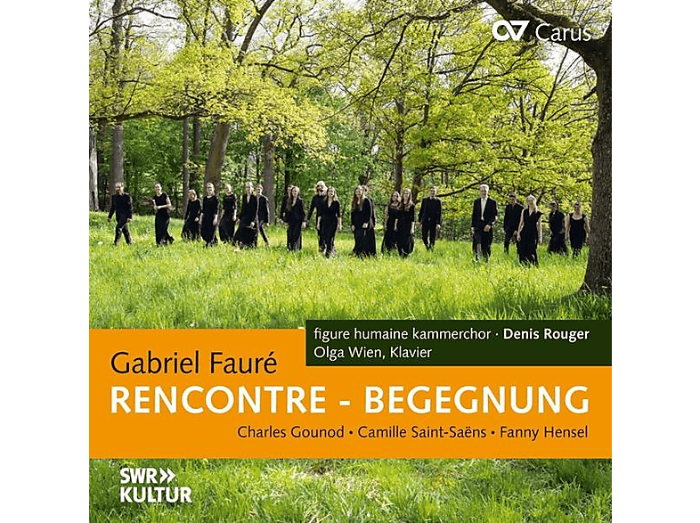 Wien/Höhler/Rouger/figure humaine kammerchor - Rencontre Begegnung: Chorwerke (CD) von CARUS