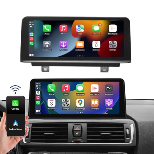 Wireless Carplay & Android Auto, für 2012-2016 BMW 1,2 Series NBT System F20/F21/F22/F23, 10.25-inch Linux Car Stereo Receiver mit 1920 * 720 Touchscreen Autoradio Receiver von CARabc