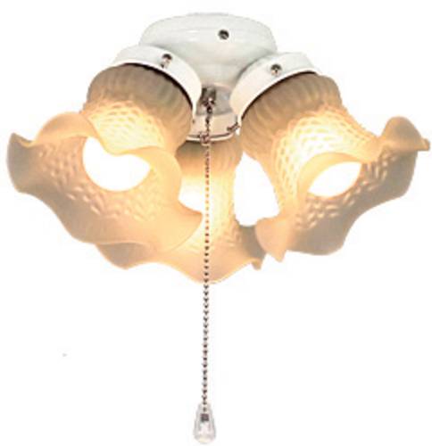 CasaFan 3 WE 3 TULPEN Deckenventilator-Leuchte Glas matt CasaFan 3 WE 3 TULPEN Deckenventilator-Leuchte Glas matt von CASAFAN
