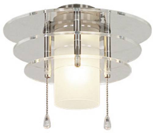 CasaFan 6 BN ACRYLSCHEIBEN Deckenventilator-Leuchte Acrylglas matt von CASAFAN