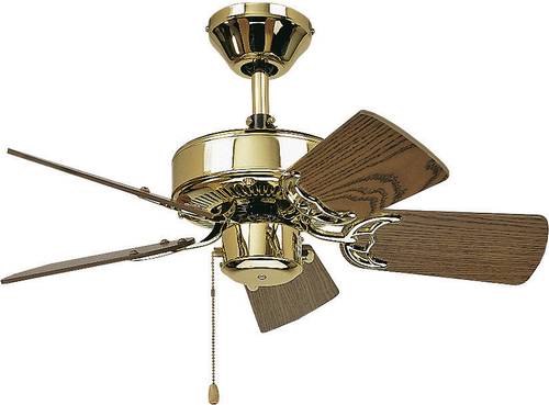 CasaFan Classic Royal 75 MP Deckenventilator 48W (Ø x H) 75cm x 225mm Messing (poliert) von CASAFAN