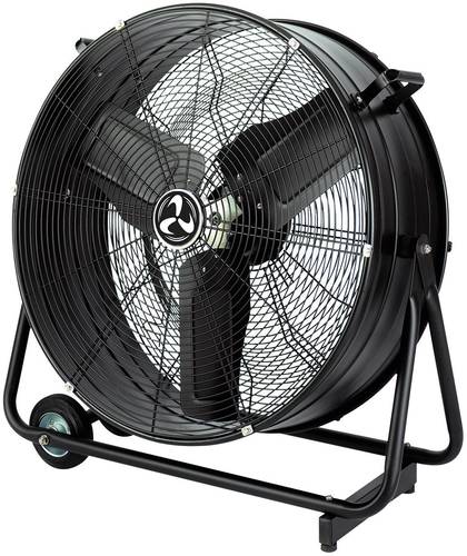 CasaFan DF800 Eco IP54 SL Bodenventilator 123W (Ø x H) 88cm x 92cm Schwarz (matt) von CASAFAN