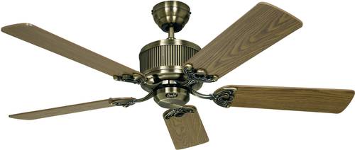 CasaFan Eco Elements Deckenventilator 23W (Ø x H) 132cm x 285mm Messing-antik von CASAFAN