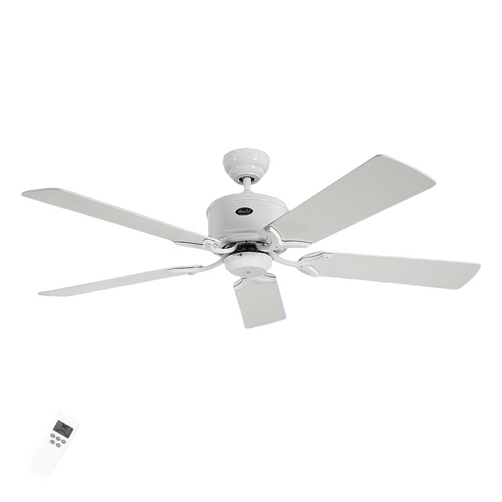 Schlichter Deckenventilator Eco Elements weiß-grau Schlichter Deckenventilator Eco Elements weiß-grau von CASAFAN