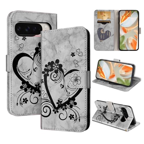 CASAFUNY Handyhülle für Google Pixel 9 Pro XL Hülle Tasche PU Leder Flip Case Brieftasche Kartenfach Klapphülle Handytasche Case Schutzhülle für Google Pixel 9 Pro XL 2024, Schwarz CASAFUNY Handyhülle für Google Pixel 9 Pro XL Hülle Tasche PU Leder Flip Case Brieftasche Kartenfach Klapphülle Handytasche Case Schutzhülle für Google Pixel 9 Pro XL 2024, Schwarz von CASAFUNY