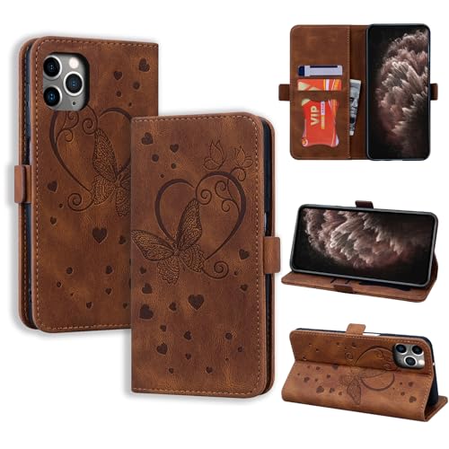 CASAFUNY Handyhülle für iPhone 11 Pro Max Hülle, PU Leder Tasche Cover mit Kartenfach Flip Case Magnetisch Klapphülle Schutzhülle für iPhone 11 Pro Max 6,5 Zoll 2019, Braun CASAFUNY Handyhülle für iPhone 11 Pro Max Hülle, PU Leder Tasche Cover mit Kartenfach Flip Case Magnetisch Klapphülle Schutzhülle für iPhone 11 Pro Max 6,5 Zoll 2019, Braun von CASAFUNY