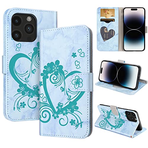 CASAFUNY Handyhülle für iPhone 14 Pro Max Hülle Tasche PU Leder Flip Case Brieftasche Kartenfach Klapphülle Handytasche Case Schutzhülle für iPhone 14 Pro Max, Grün CASAFUNY Handyhülle für iPhone 14 Pro Max Hülle Tasche PU Leder Flip Case Brieftasche Kartenfach Klapphülle Handytasche Case Schutzhülle für iPhone 14 Pro Max, Grün von CASAFUNY