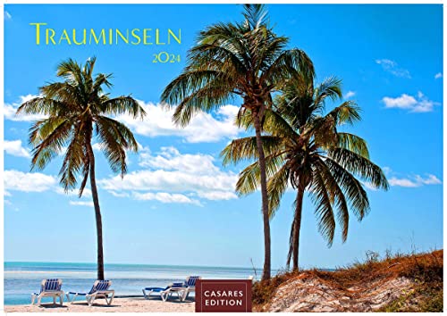 Trauminseln 2024 L 35x50cm von CASARES EDITION