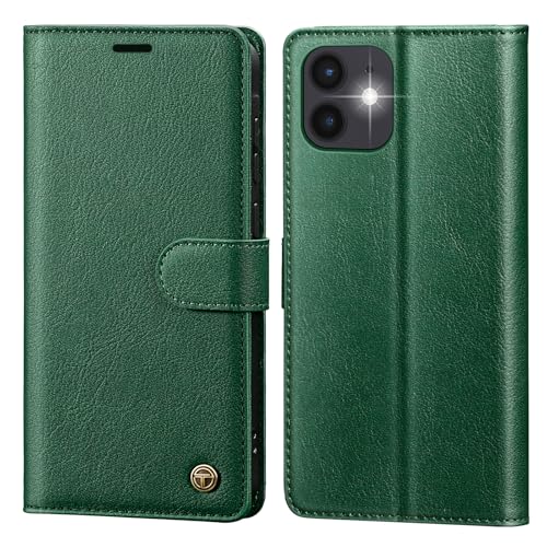 CASBST Handyhülle für iPhone 11 Hülle,Hochwertig Lederhülle Schutzhülle Klappbar mit Kartenfach Standfunktion Magnet für iPhone 11 Klapphülle Handytasche Flip Case für iPhone 11 Hülle Grün CASBST Handyhülle für iPhone 11 Hülle,Hochwertig Lederhülle Schutzhülle Klappbar mit Kartenfach Standfunktion Magnet für iPhone 11 Klapphülle Handytasche Flip Case für iPhone 11 Hülle Grün von CASBST