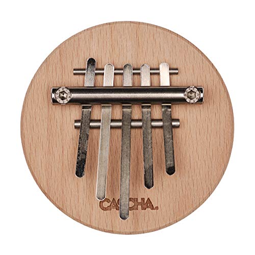 CASCHA Kalimba, Daumenklavier, Finger Klavier mit 5 Zungen, Pentatonisch, Made in Germany, Buche von CASCHA