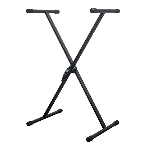 CASCHA Keyboard Ständer höhenverstellbar aus Metall I Keyboard Stand rutschfest I Gestell für Keyboard klappbar I E-Piano Gestell schwarz für Kinder & Erwachsene I Synthesizer Keyboard Zubehör CASCHA Keyboard Ständer höhenverstellbar aus Metall I Keyboard Stand rutschfest I Gestell für Keyboard klappbar I E-Piano Gestell schwarz für Kinder & Erwachsene I Synthesizer Keyboard Zubehör von CASCHA