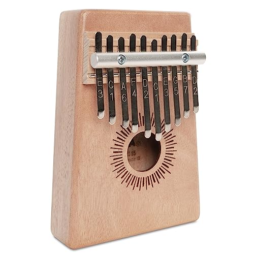 Kalimba Mahogany 10 (incl. padded bag, tuning hammer, 2 finger protection caps) von CASCHA