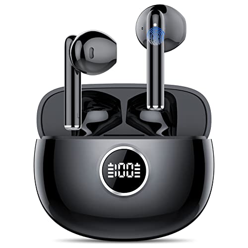 CASCHO Bluetooth Kopfhörer In Ear, Kabellose Kopfhörer mit USB-C-Schnellladung, zum Reisen, IPX7 Wasserdicht, Tiefer Bass,Kopfhörer Kabellos Bluetooth 5.3, 50 Std Spielzeit von CASCHO