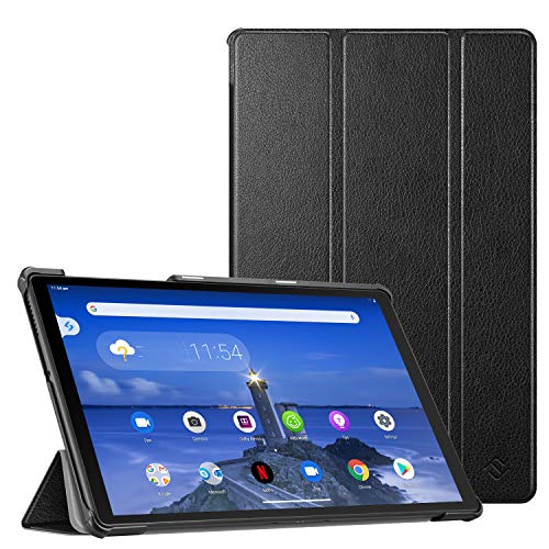 CaseBot Schutzhülle für Lenovo Tab M10 Plus 26.2 cm (10.3 Zoll), leicht, schlankes Design, für Lenovo Tab M10 Plus (2020 2nd Gen) TB-X606F / TB-X606X 10.3 Zoll FHD Android Tablet, Schwarz von CASEBOT