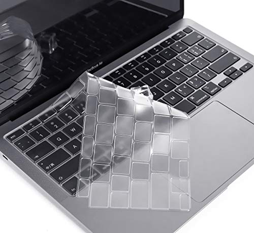 Tastatur-Abdeckung, transparent, Tastatur-Schutzhülle, ultradünn, TPU/transparent von CASEDAO
