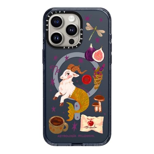 CASETiFY Impact Case für iPhone 15 Pro Max [4X Falltest in Militärqualität, 2,5 m Fallschutz/kompatibel mit Magsafe] – Steinbock – klassisches Blau von CASETiFY
