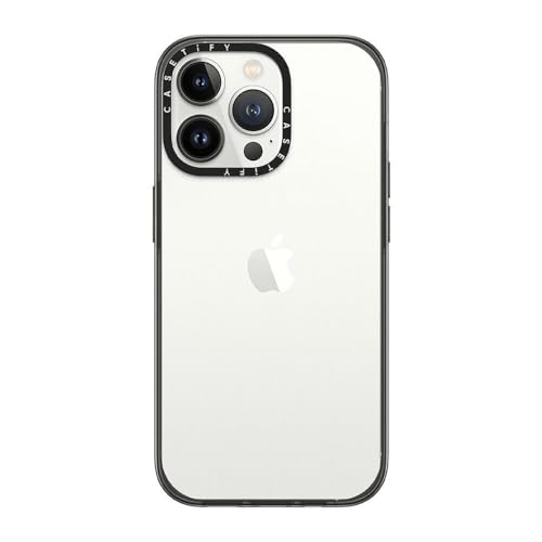 CASETiFY Kompakte Schutzhülle für iPhone 13 Pro, Falltest in Militärqualität, 1,2 m Fallschutz, transparent, Schwarz CASETiFY Kompakte Schutzhülle für iPhone 13 Pro, Falltest in Militärqualität, 1,2 m Fallschutz, transparent, Schwarz von CASETiFY