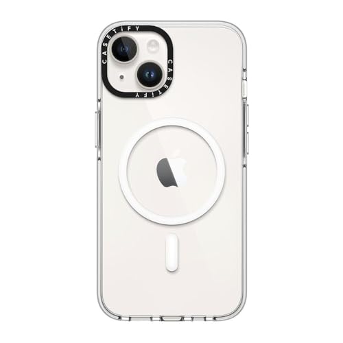 CASETiFY Transparente Schutzhülle für iPhone 14, vergilbt nicht, 2 m, 3 x Fallschutz in Militärqualität, kompatibel mit Magsafe, transparent CASETiFY Transparente Schutzhülle für iPhone 14, vergilbt nicht, 2 m, 3 x Fallschutz in Militärqualität, kompatibel mit Magsafe, transparent von CASETiFY
