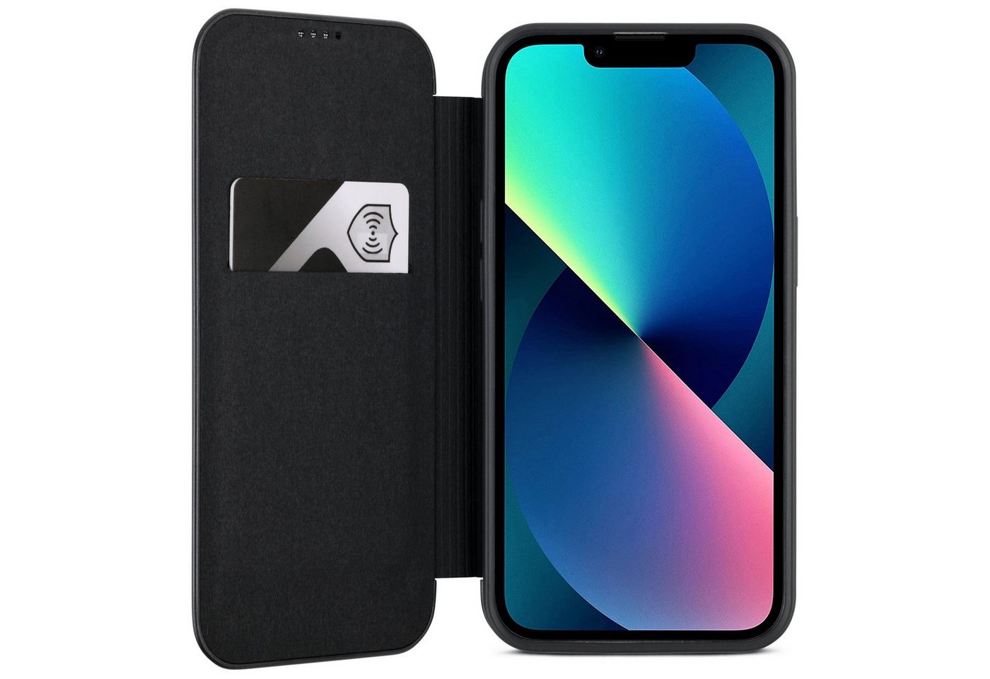 CASEZA Handyhülle iPhone 13 Case Dublin, Edles Kunstleder Cover mit Magnetverschluss CASEZA Handyhülle iPhone 13 Case Dublin, Edles Kunstleder Cover mit Magnetverschluss von CASEZA