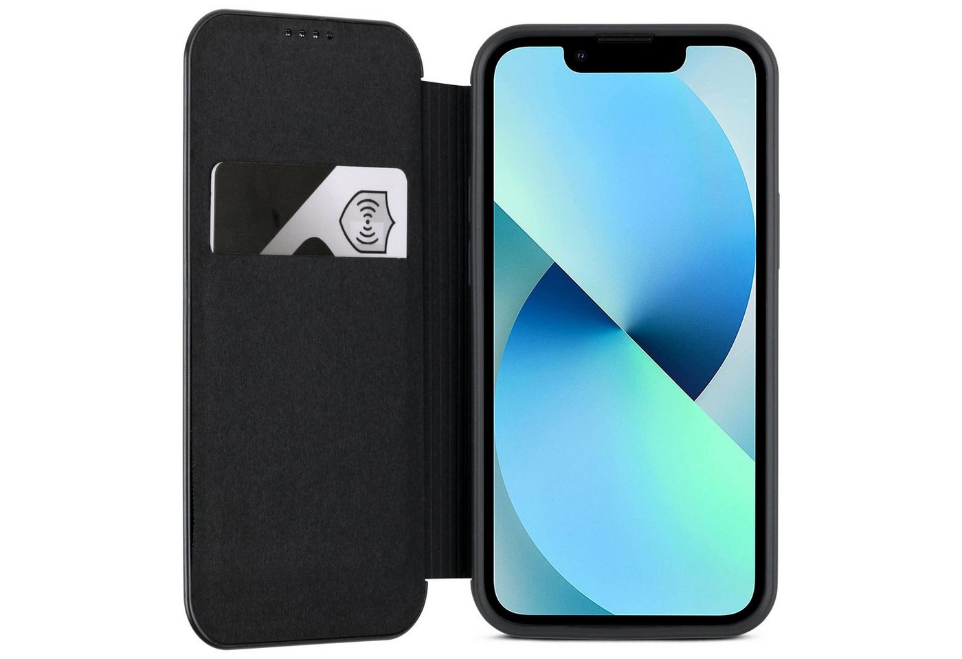 CASEZA Handyhülle iPhone 13 Mini Case Dublin, Edles Kunstleder Cover mit Magnetverschluss CASEZA Handyhülle iPhone 13 Mini Case Dublin, Edles Kunstleder Cover mit Magnetverschluss von CASEZA