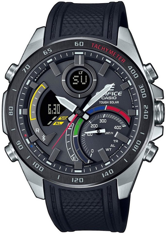 CASIO EDIFICE Smartwatch, Solaruhr, Armbanduhr, Herrenuhr, Android, iOS, Edelstahlarmband CASIO EDIFICE Smartwatch, Solaruhr, Armbanduhr, Herrenuhr, Android, iOS, Edelstahlarmband von CASIO EDIFICE