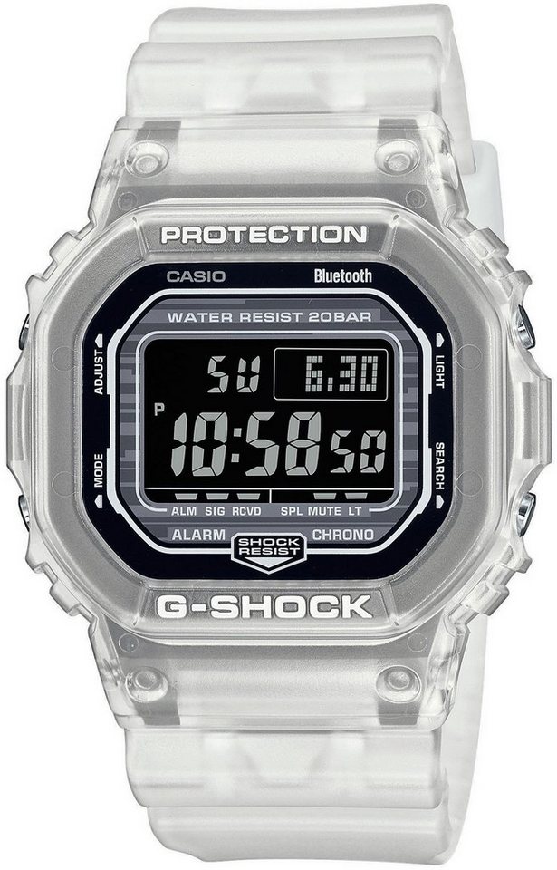 CASIO G-SHOCK DW-B5600G-7ER Smartwatch, Armbanduhr, Herrenuhr, Stoppfunktion, Weltzeit, Timer, Phone Finder von CASIO G-SHOCK